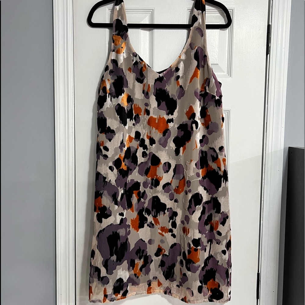 CAbi Radiant Velvet Burnout Dress